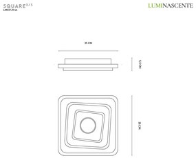 Luminescente square 3s (ULTIMI DISPONIBILI - N°2)