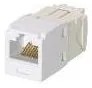 PRESA MINICOM RJ45U CAT.6 BIANCO