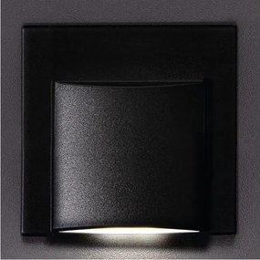 Kanlux 33332 - Lampada per scale a LED ERINUS LED/0,8W/12V 3000K nero