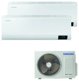 Condizionatore a muro multisplit SAMSUNG Luzon 9 + 9 18000 BTU classe raffreddamento A+++, classe di riscaldamento A++