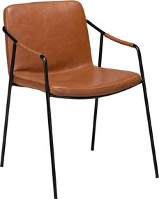 Sedia da pranzo in similpelle marrone Boto - DAN-FORM Denmark