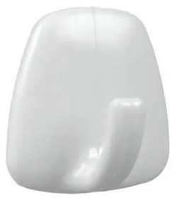 Set di ganci senza foratura bianchi in plastica 4 pz – Metaltex