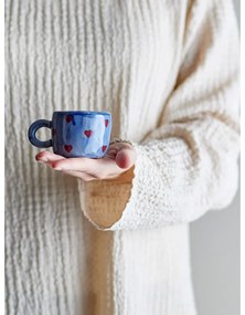 Tazza per bambini blu in ceramica 115 ml Nini – Bloomingville Mini