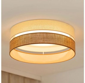 Brilagi - Luce LED dimmerabile ROYAL YUTE LED/24W/230V beige/color crema + +TC