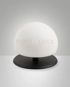 Morgana lampada da tavolo attacco g9lampadina inclusa colore nera d...