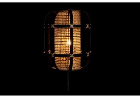 Lampada da tavolo DKD Home Decor Nero Marrone Coloniale 220 V 50 W (31 x 31 x 51 cm)