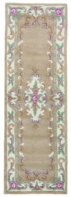Tappeto in lana marrone 67x210 cm Aubusson - Flair Rugs