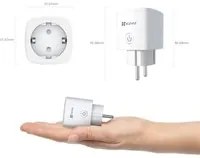 kit da 2, Presa Connessa Wifi, Misurazione del Consumo, Controllo Vocale con Amazon Alexa e Google Home EZVIZ T30