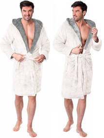 Accappatoio Jordan Ecru Grey men L