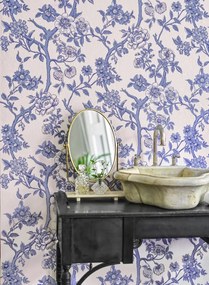 Cole & Son Carta da parati Paradise Tree - Dove Grey