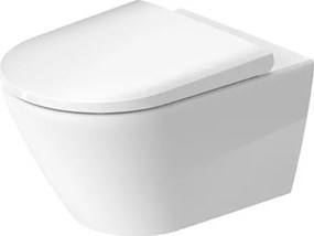 Duravit D-neo coppia Vaso Rimless e Bidet Sospeso Con Sedile Rallentato Bianco