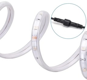 Aigostar - LED RGB Striscia solare dimmerabile LED/20W/3,2V 20 m IP65 + +TC