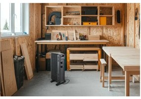 Sencor - Radiatore a olio con 7 elementi 600/900/1500W/230V nero