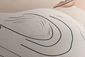 Stampa su tela – Forme astratte volti