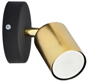 LED Faretto da parete TUNE 1xGU10/4,8W/230V oro/nero