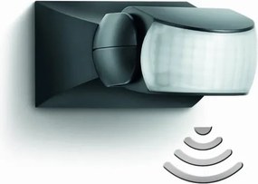 STEINEL 600419 - IS-1 Sensore a infrarossi da esterno nero IP54