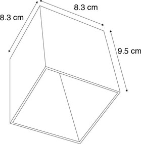 Faretto Smart Bianco Incl. WiFi GU10 - Qubo 1