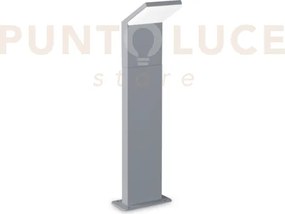 Style paletto ip54 led smd 8,5 w on-off 1050 lm 4000 k grigio 50cm
