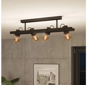 Eglo 43847 - Faretto PLIMSOLL 4xE27/15W/230V