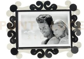 Portafoto koko piccolo orizzontale avorio,nero