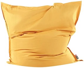 Poltrona sacco impermeabile nylon giallo 180 x 230 cm FUZZY Beliani