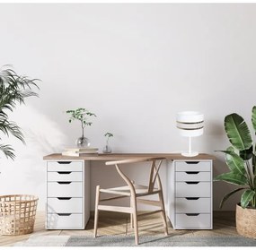 Lampada da tavolo CORAL 1xE27 / 60W / 230V bianca