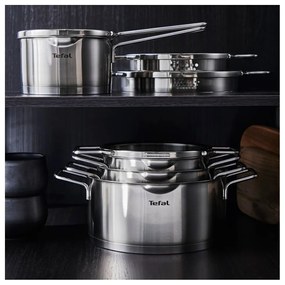 Set di 10 pentole in acciaio inox Nordica - Tefal