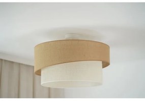 Brilagi - Lampadario SHINE 1xE27/15W/230V Ø50 cm beige/crema
