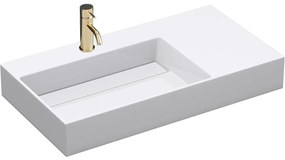 Lavabo in conglomerato Archi 90 CM White