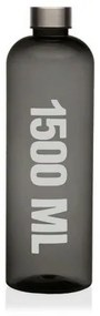 Bottiglia Versa VS-22080008 Grigio Acciaio polistirene Casual 1,5 L 9 x 29 x 9 cm (1500 ml)