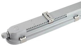 Plafoniera LED 150cm 55W IP66 CCT - con driver Osram Icutronic - con Kit di Emergenza Integrato Colore Bianco Variabile CCT