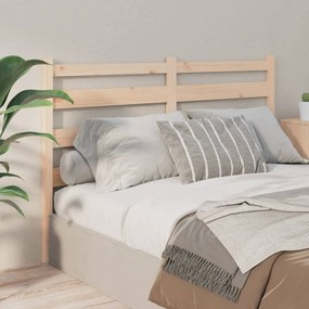 Testiera Per Letto 146x4x100 Cm İn Legno Massello Di Pino /