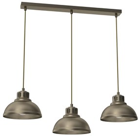 Lampadario a sospensione con filo SVEN 3xE27/15W/230V ottone