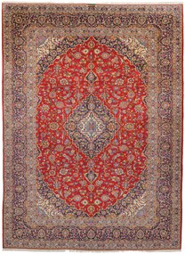 Kashan Tappeto persiano 300x410 Blu (Iran) Annodato A Mano