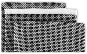 Set di 3 asciugamani 50x76 cm Duo Leno - ZicZac