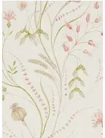 Florale Tapete Summer Harvest von Sanderson - Claret/ Olive