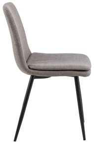 Sedia da pranzo grigia Becca - Actona