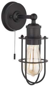 Endon 99948 - Applique da bagno CREW 1xE27/6W/230V IP44 nero