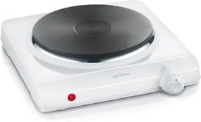 Severin KP 1091 - Fornello elettrico a piastra singola 1500W/230V bianco