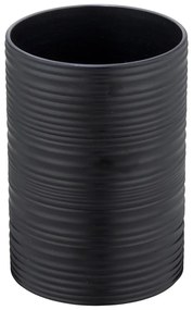 Portaspazzolino nero opaco in plastica Lyon – Allstar