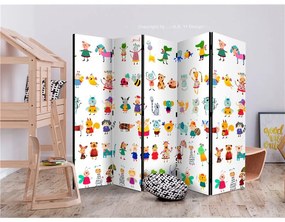 Paravento Cartoon Pets II [Room Dividers]