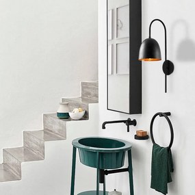 Lampada da parete nera Tattoo – Opviq lights