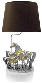 Lampada “Cavalli Arabi” h.77cm