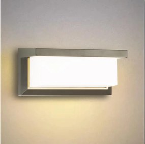Brilagi - Applique da esterno LED RGBW BRICKY 1xE27/15W/230V grigio IP54