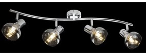 GLOBO 54921-4 - Luce Spot LOTHAR 4xE14/40W/230V