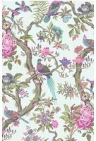 Tapete Fontainebleau von Cole & Son - Rose & Duck Egg