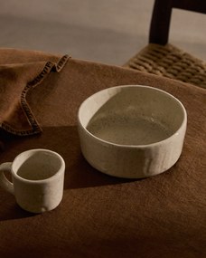 Kave Home - Tazza Setisa in ceramica bianco