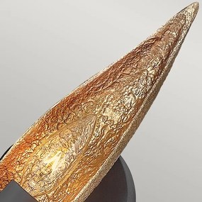 Quintiesse QN-WILLOW1-CBK - Lampada da parete WILLOW 1xE14/40W/230V oro/nero