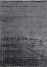 Tappeto in viscosa a pelo corto fatto a mano Kaito