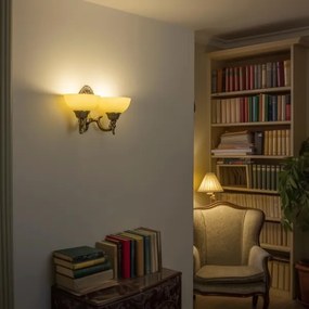 Brilagi - Applique CLASSIC 2xE27/60W/230V ottone